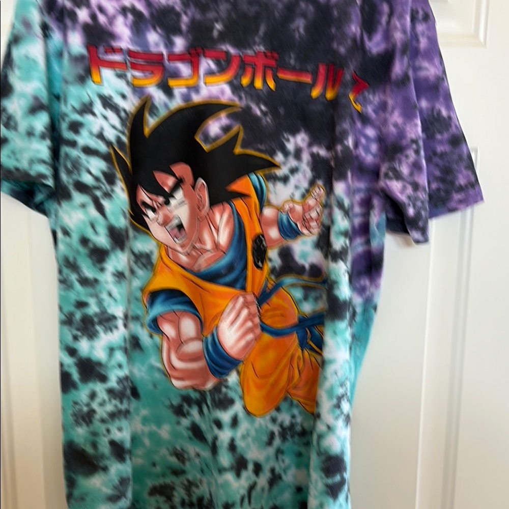 Dragon Ball Z Kids Tie-Dye T-Shirt